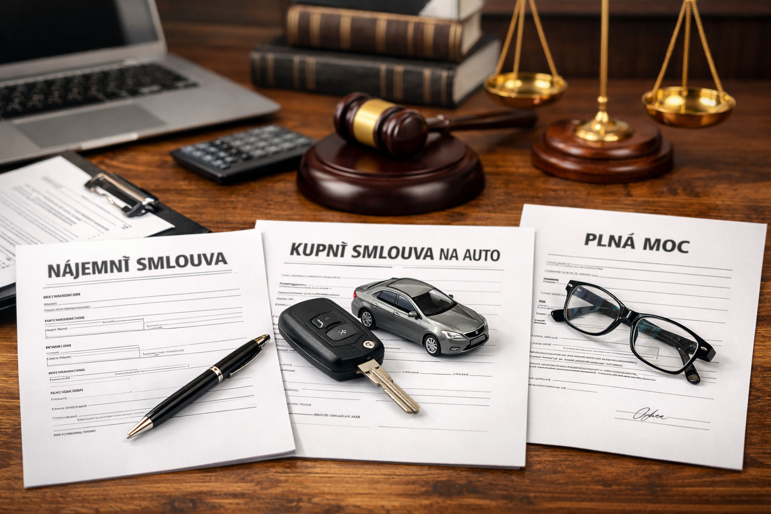 Smlouvy a právní dokumenty